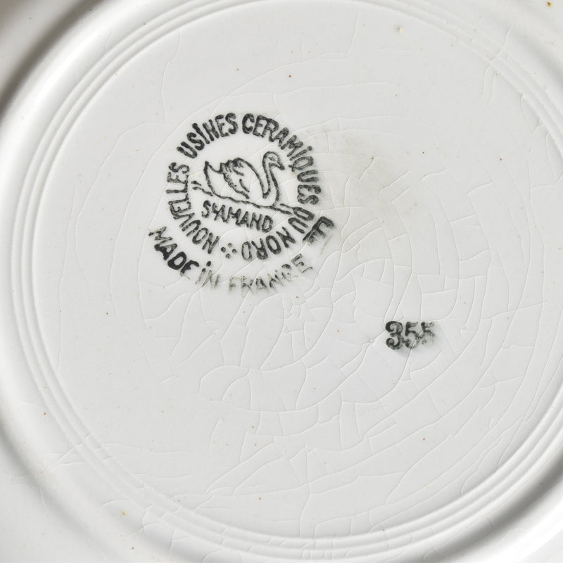 ヴィンテージデザートプレート サンタマン 355 B