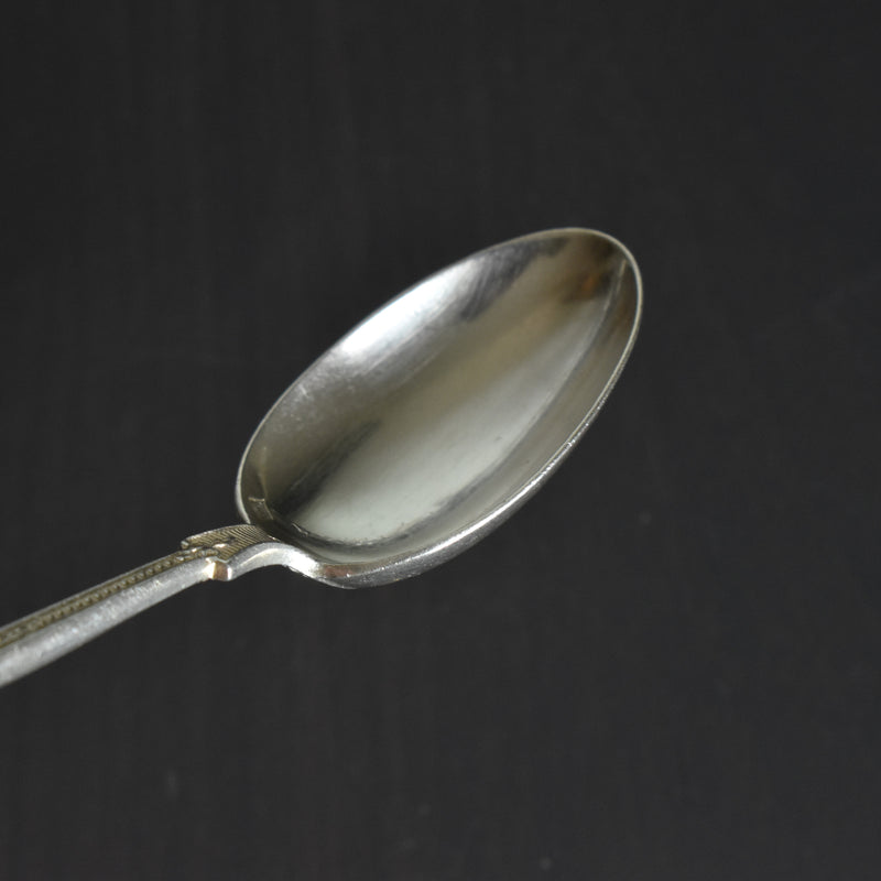 Vintage Dessert Spoon Silver Plated ERCUIS