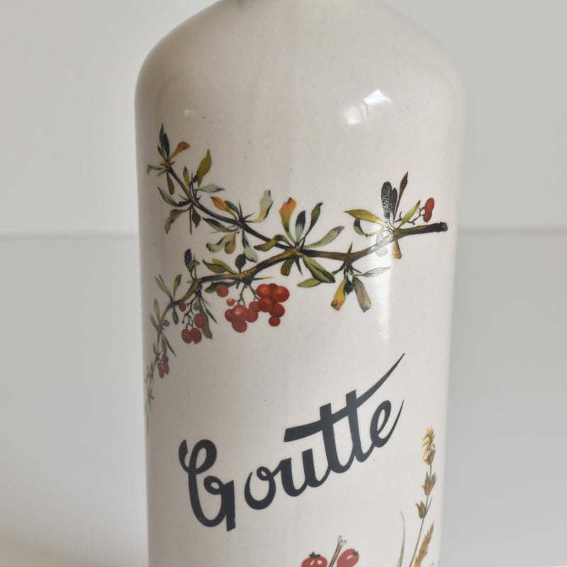 ヴィンテージストーンウエアボトル ディゴワン Goutte