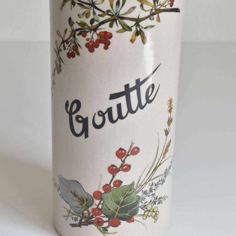 ヴィンテージストーンウエアボトル ディゴワン Goutte