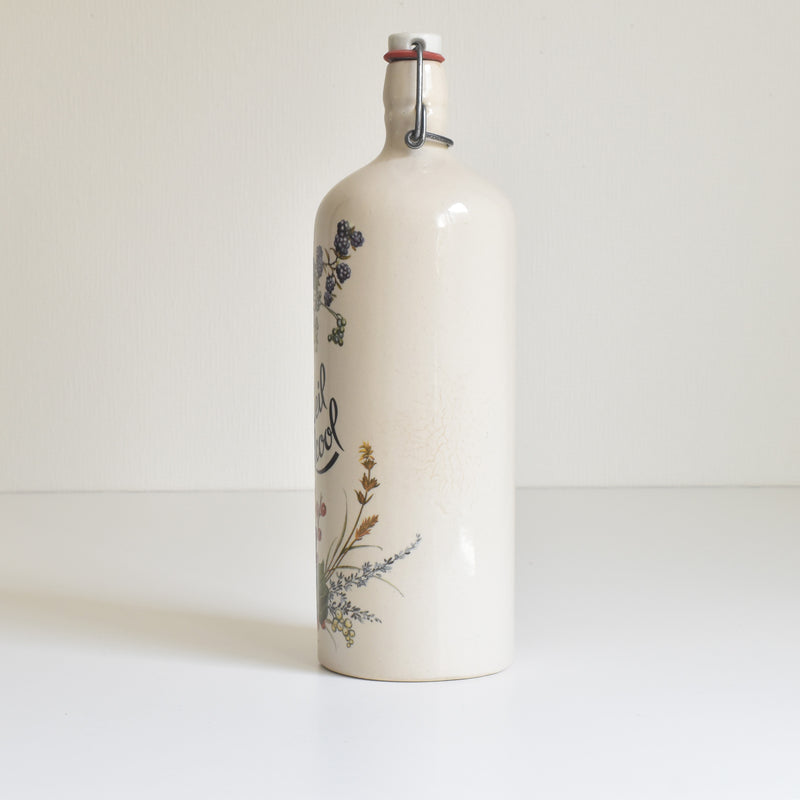 Vintage Stoneware Bottle Digoin Vieille Alcool