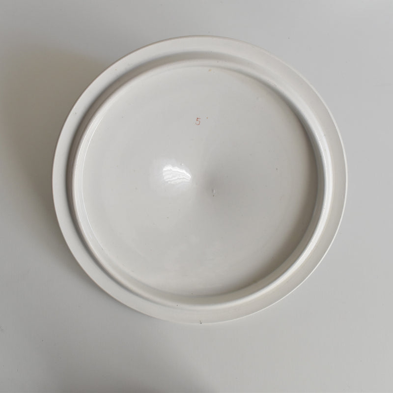 Vintage small soup tureen (legumier) Digoin & Sarreguemines 8944