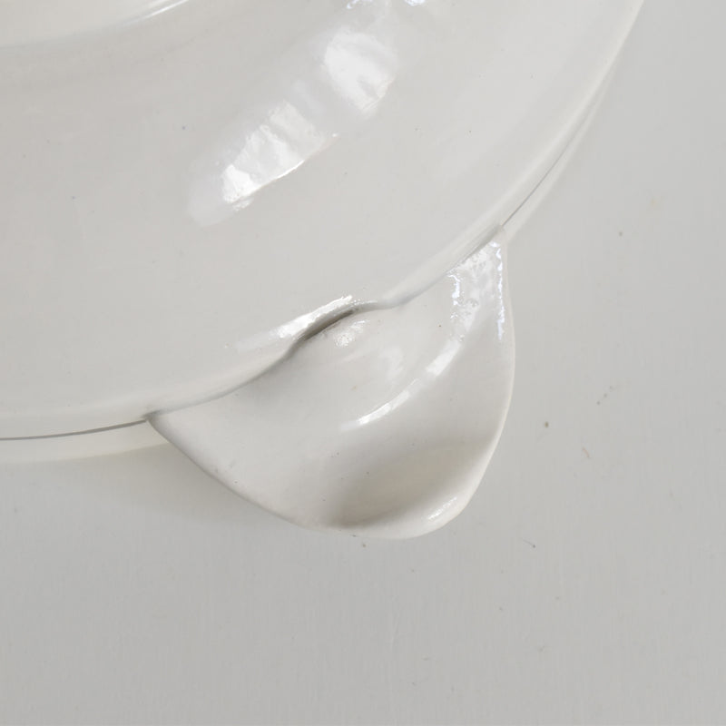 Vintage small soup tureen (legumier) Digoin & Sarreguemines 8944