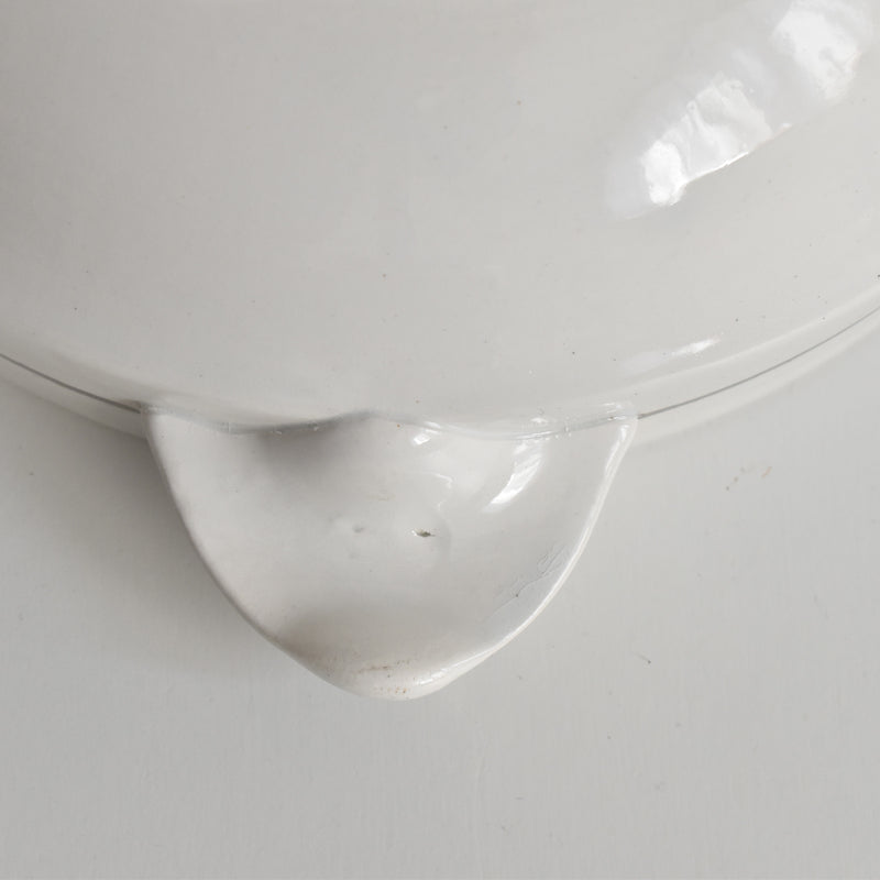 Vintage small soup tureen (legumier) Digoin & Sarreguemines 8944