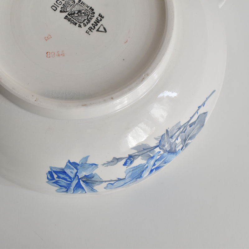 Vintage small soup tureen (legumier) Digoin & Sarreguemines 8944