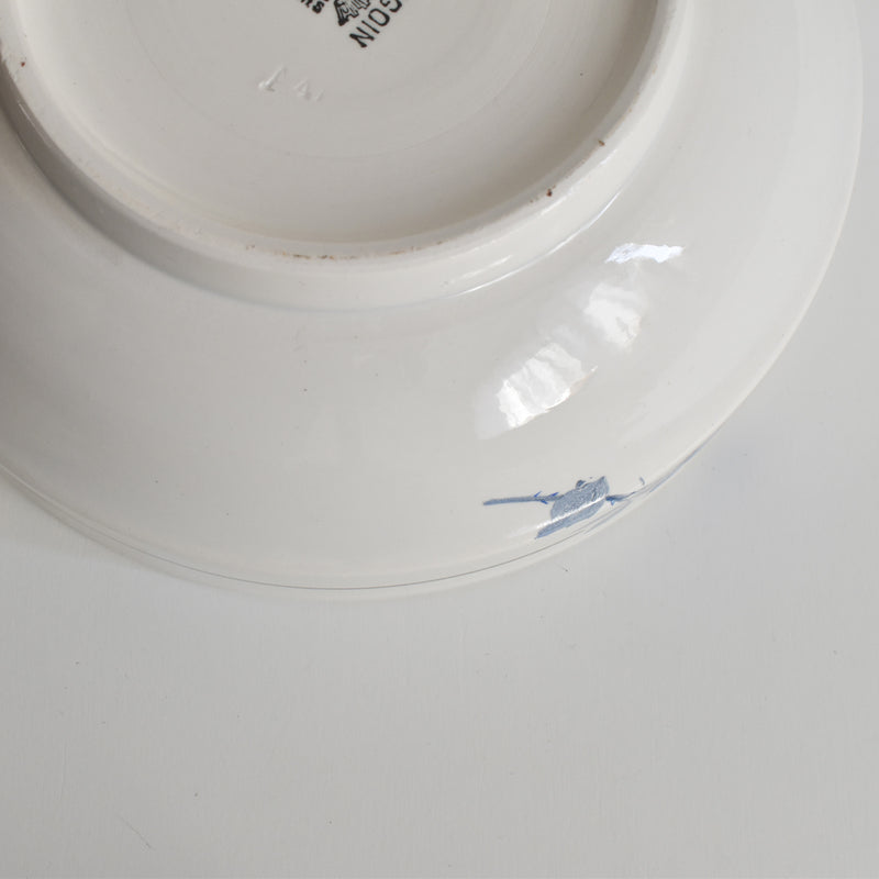 Vintage small soup tureen (legumier) Digoin & Sarreguemines 8944