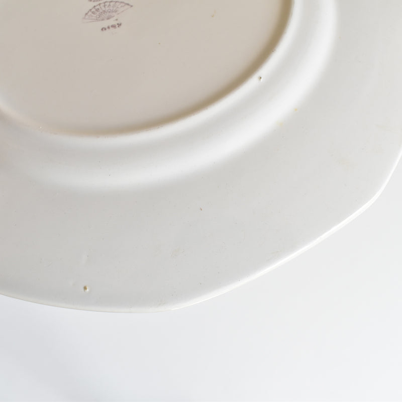 Vintage Plate Digoin & Sarreguemines 9123 D