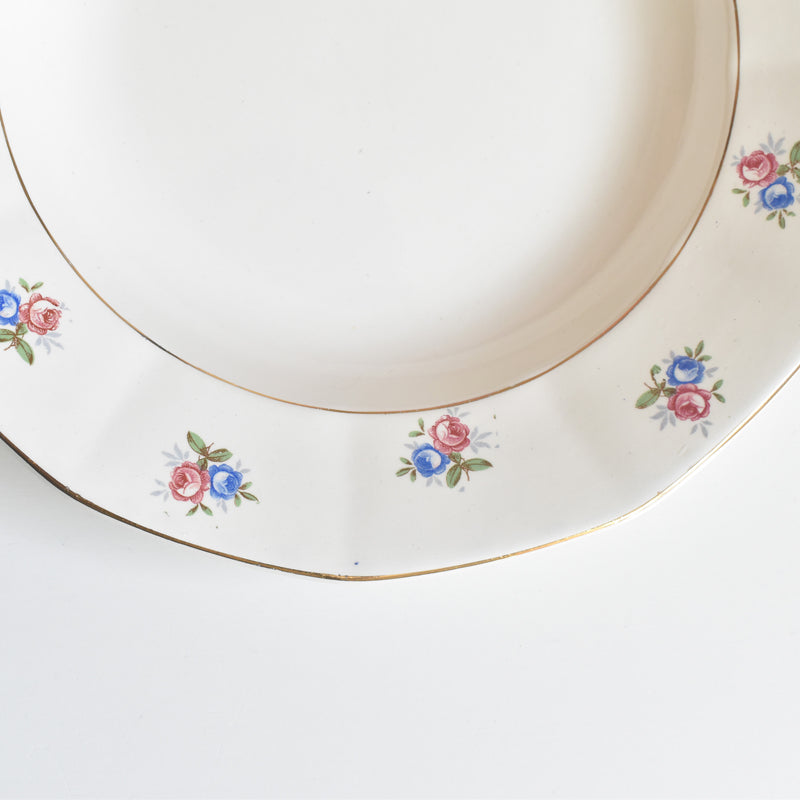 Vintage Deep Plate, Digoin & Sarreguemines 9123 A