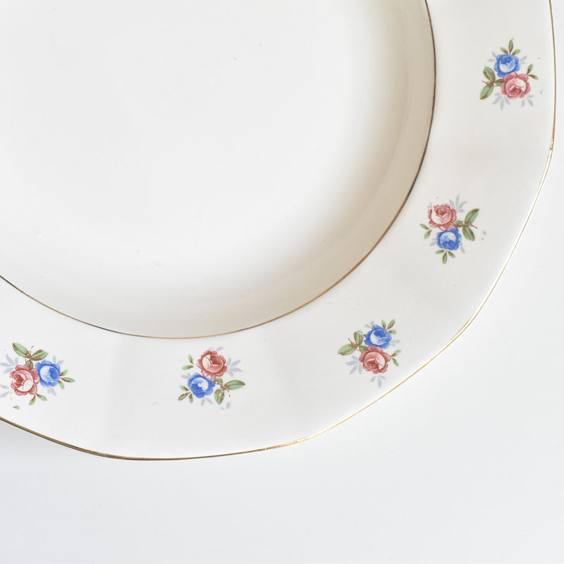 Vintage Deep Plate, Digoin & Sarreguemines 9123 A