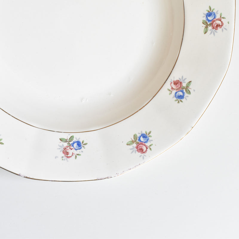 Vintage Deep Plate, Digoin & Sarreguemines 9123 A
