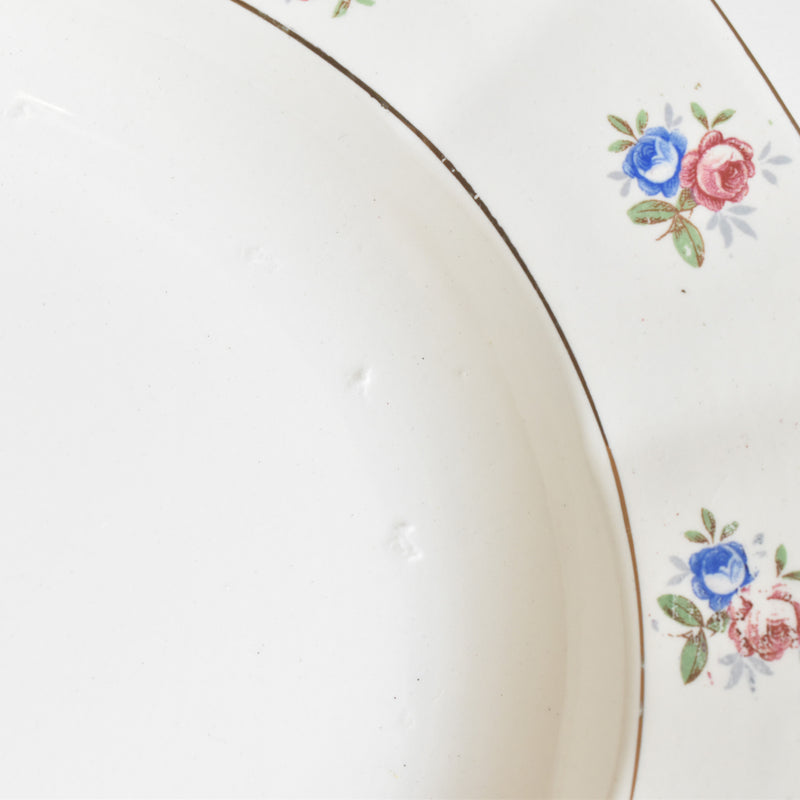 Vintage Deep Plate, Digoin & Sarreguemines 9123 A