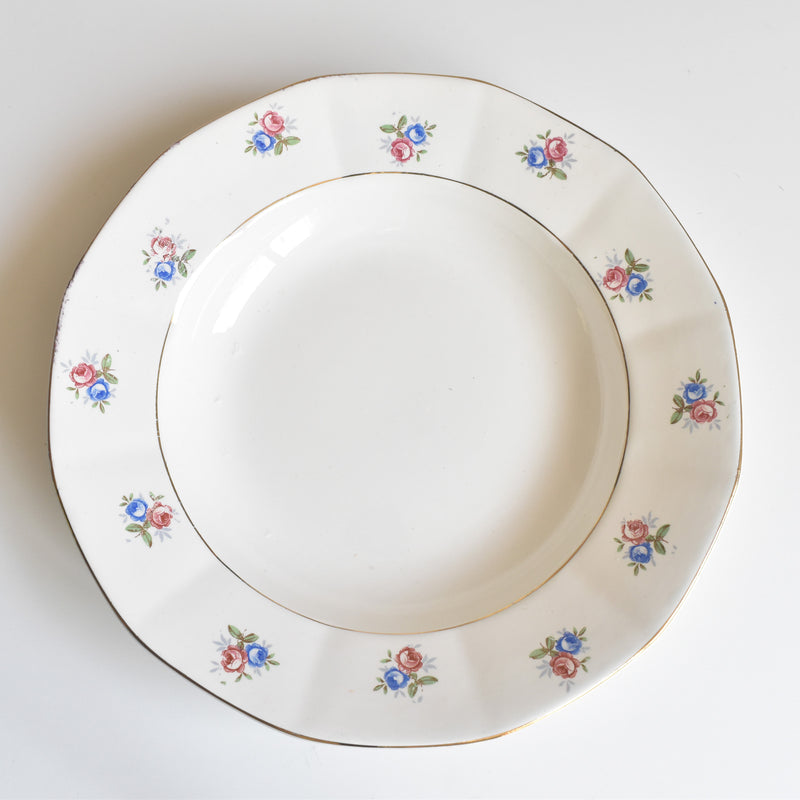 Vintage Deep Plate, Digoin & Sarreguemines 9123 A