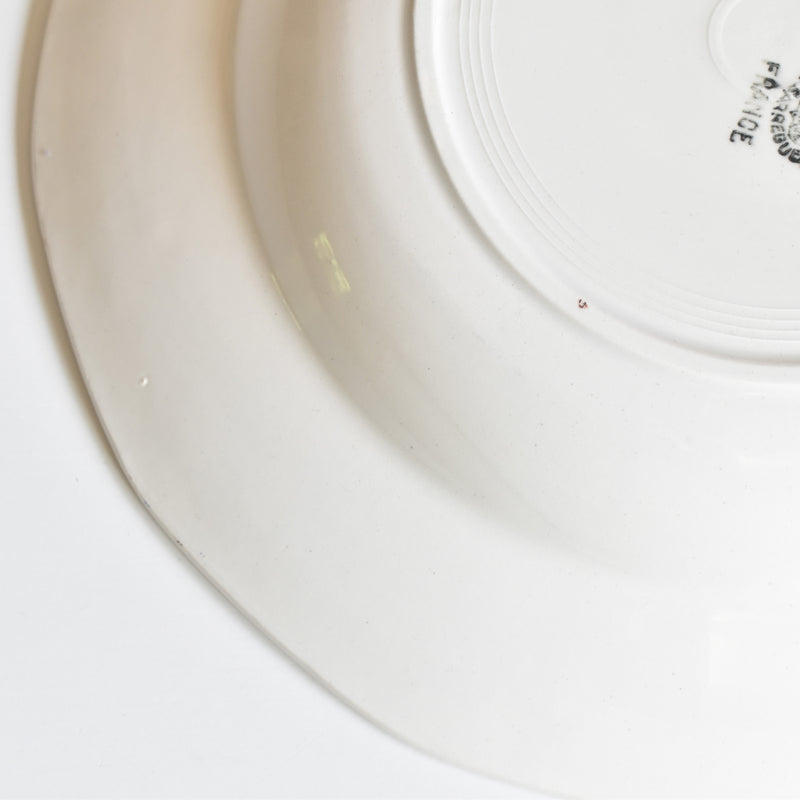 Vintage Deep Plate, Digoin & Sarreguemines 9123 A