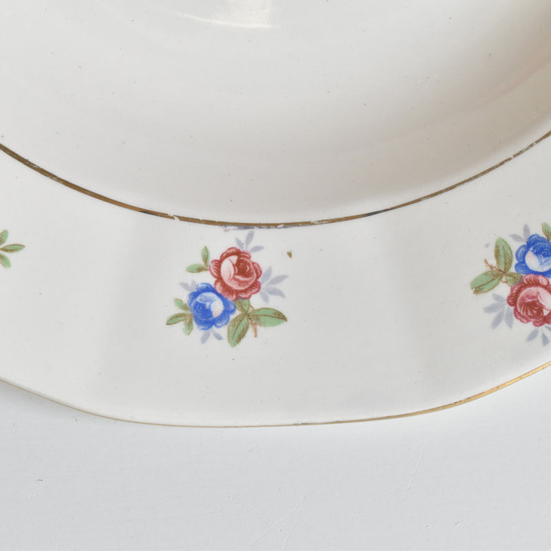 Vintage Deep Plate, Digoin & Sarreguemines 9123 B