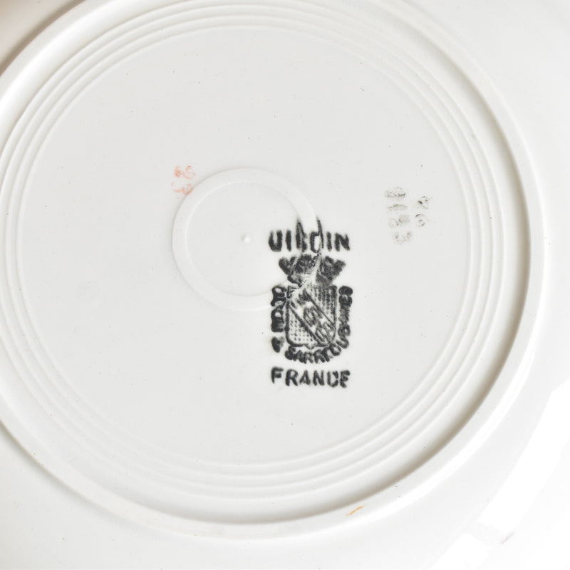 Vintage Deep Plate, Digoin & Sarreguemines 9123 B