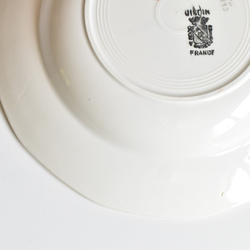 Vintage Deep Plate, Digoin & Sarreguemines 9123 B