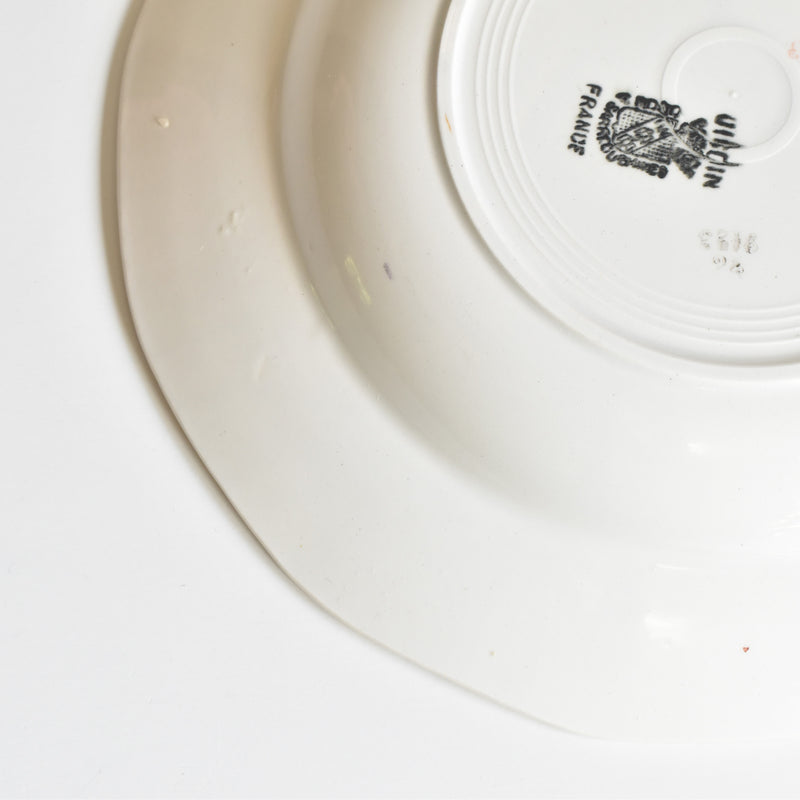 Vintage Deep Plate, Digoin & Sarreguemines 9123 B