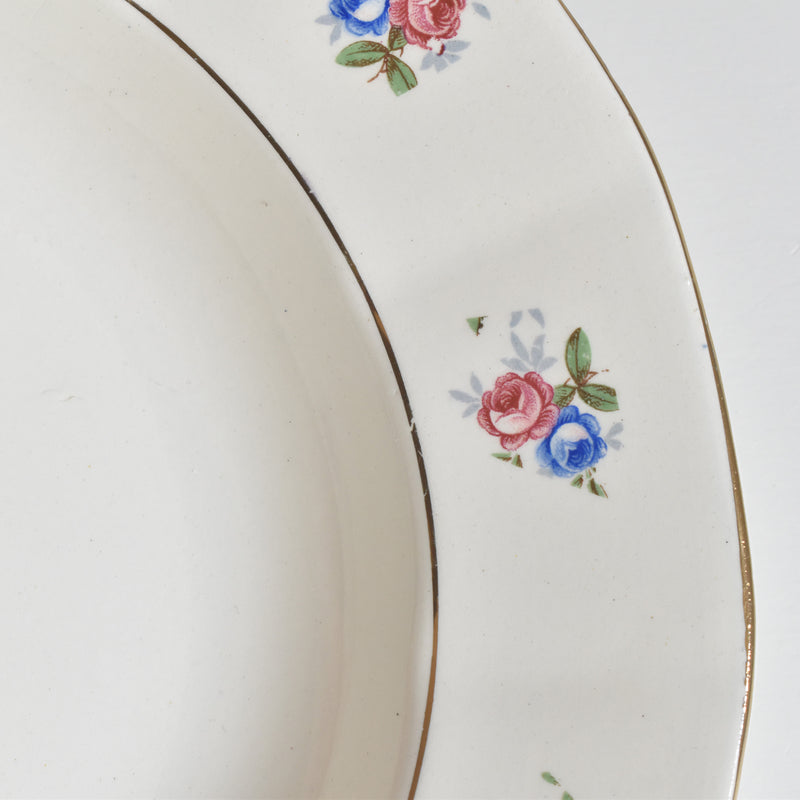 Vintage Deep Plate Digoin & Sarreguemines 9123 C