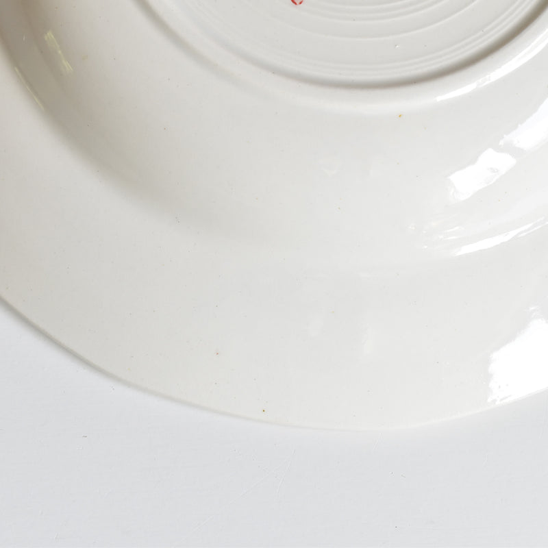 Vintage Deep Plate Digoin & Sarreguemines 9123 C