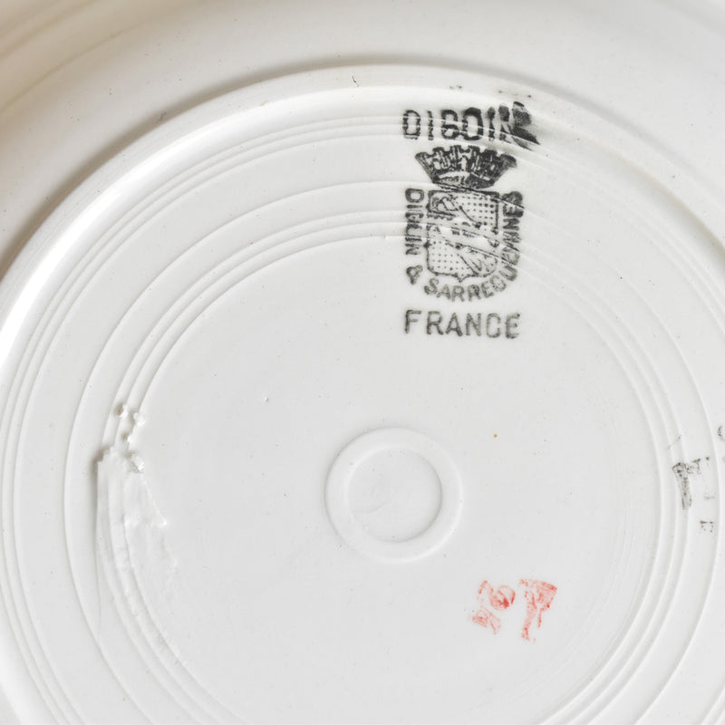 Vintage Deep Dish Digoin & Sarreguemines 9123 D