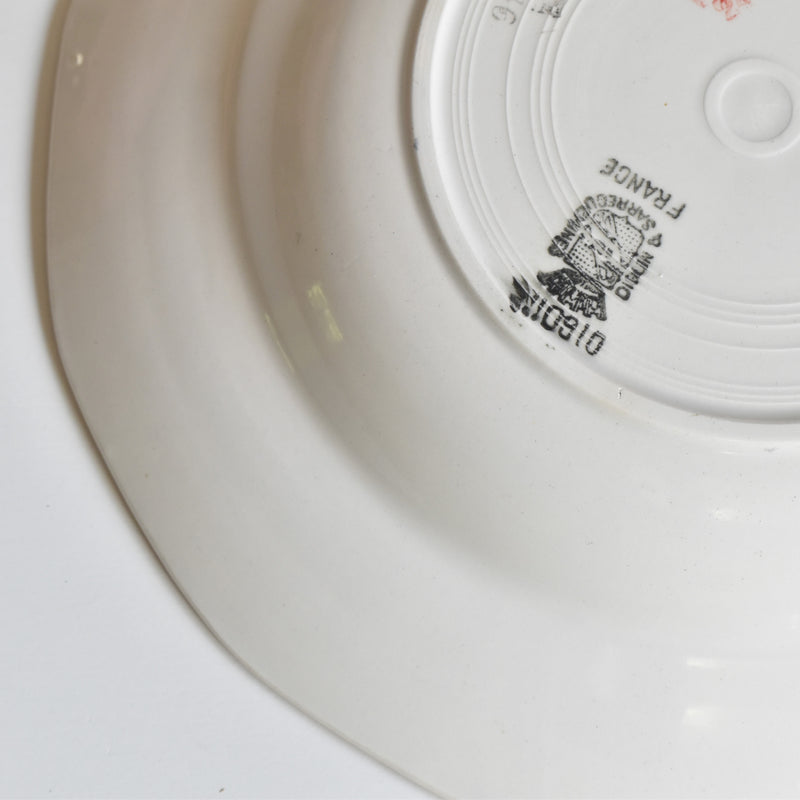 Vintage Deep Dish Digoin & Sarreguemines 9123 D