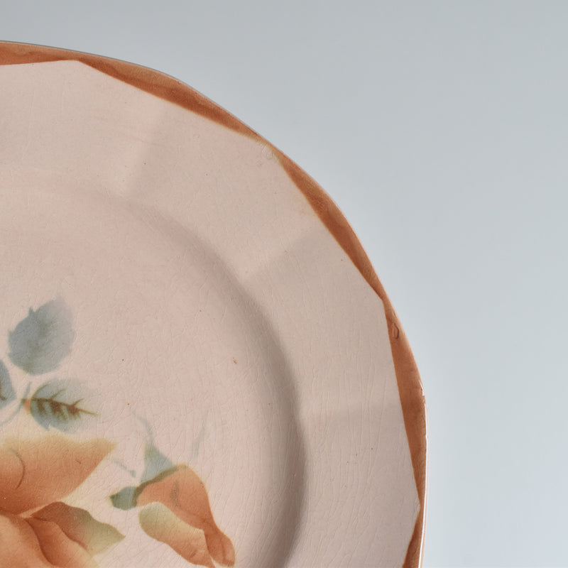 Vintage Dessert Plate Digoin & Sarreguemines 9181 D