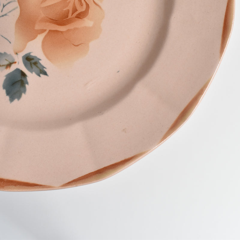 Vintage Dessert Plate Digoin & Sarreguemines 9181 E