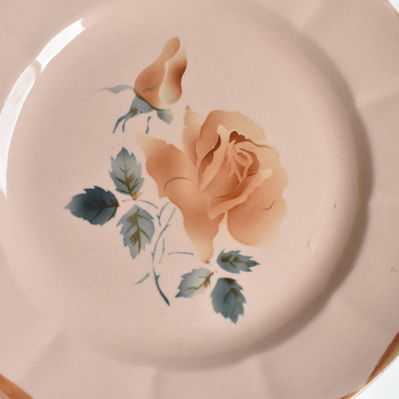 Vintage Dessert Plate Digoin & Sarreguemines 9181 E