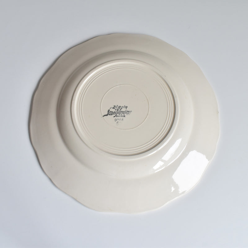 Vintage Plate Digoin & Sarreguemines 9204 A