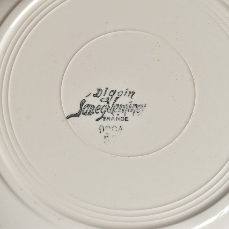 Vintage Plate Digoin & Sarreguemines 9204 A