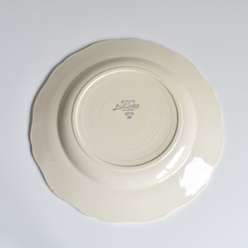 Vintage Plate Digoin & Sarreguemines 9204 B