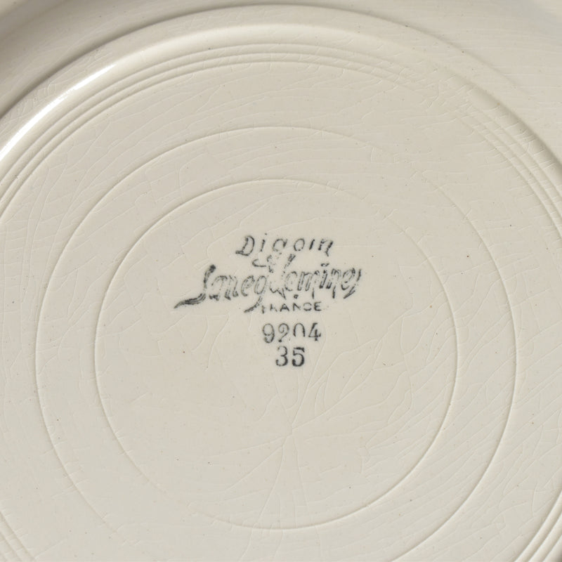 Vintage Plate Digoin & Sarreguemines 9204 B