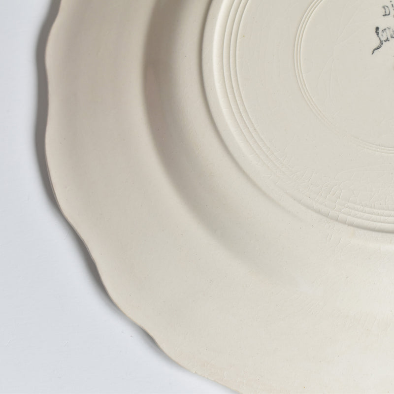 Vintage plate, Digoin & Sarreguemines 9204 C