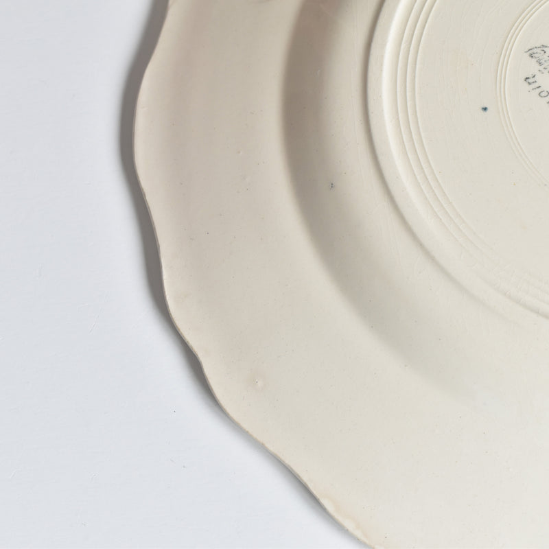 Vintage plate, Digoin & Sarreguemines 9204 C