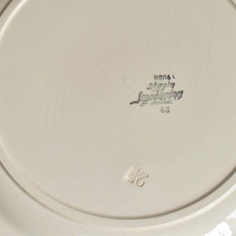 ヴィンテージ大皿ト ディゴワン＆サルグミンヌ 9204 （34cm）