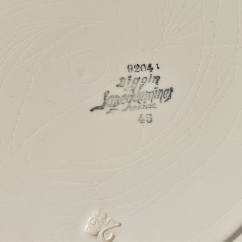 ヴィンテージ大皿ト ディゴワン＆サルグミンヌ 9204 （34cm）