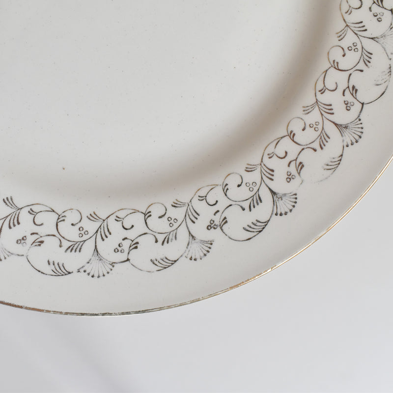 Vintage Plate Digoin & Sarreguemines 9491 A
