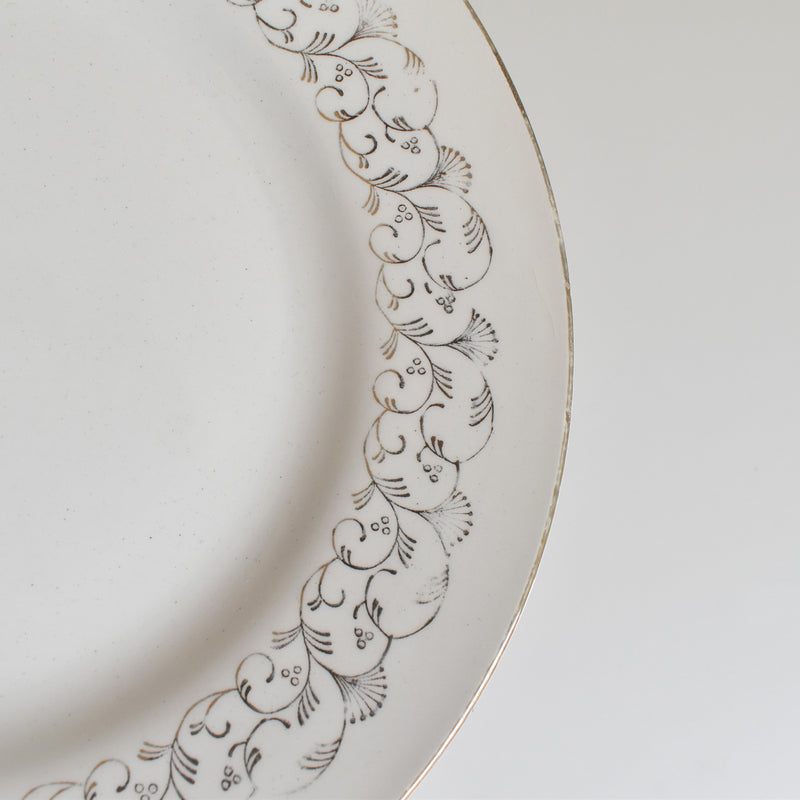 Vintage Plate Digoin & Sarreguemines 9491 A