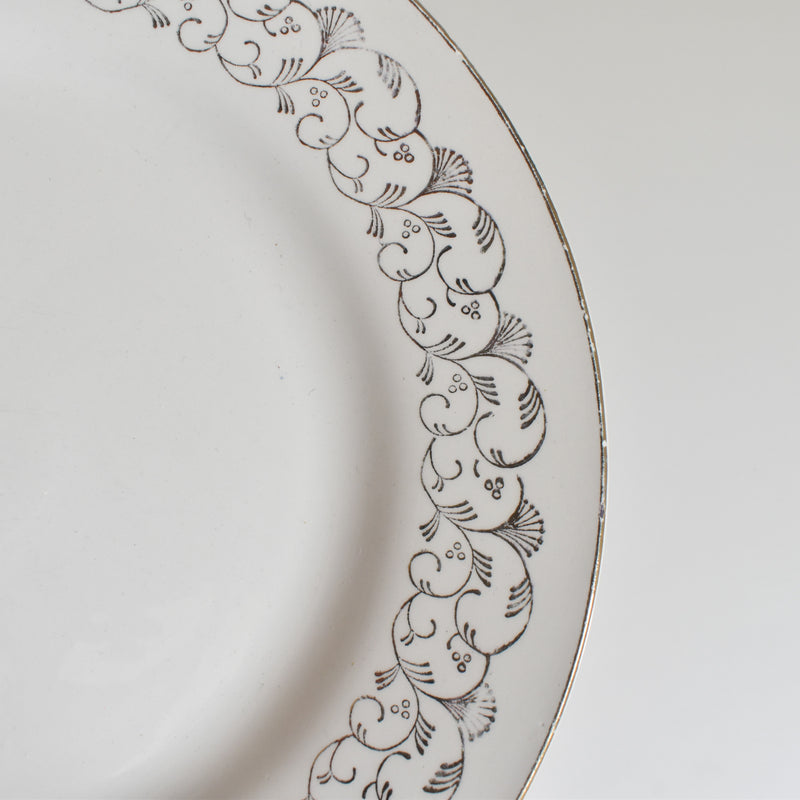 Vintage Plate, Digoin & Sarreguemines 9491 B