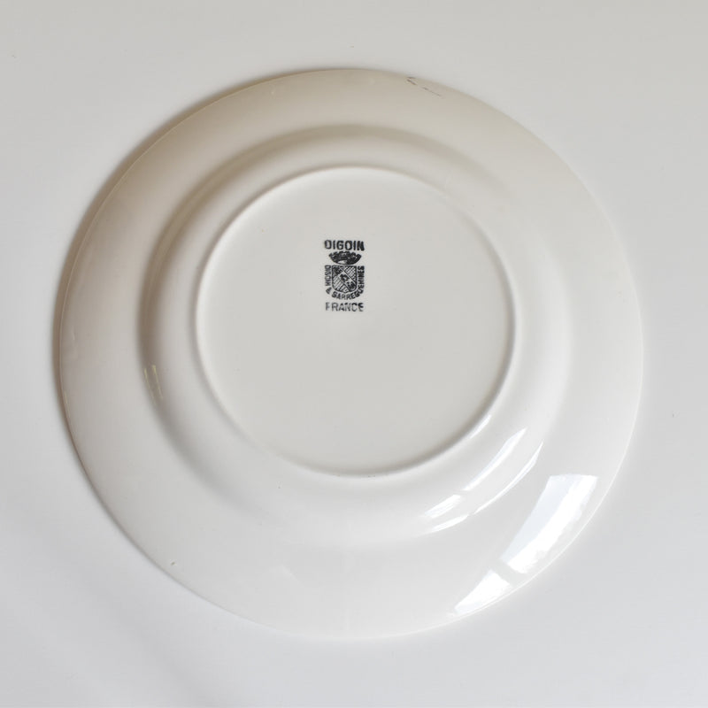 Vintage Plate, Digoin & Sarreguemines 9491 B