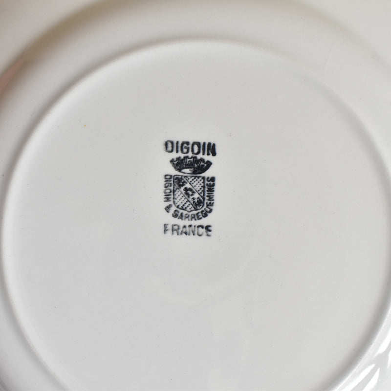 Vintage Plate, Digoin & Sarreguemines 9491 B