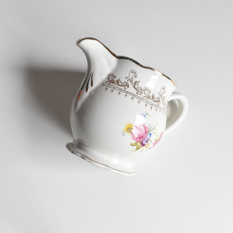 Vintage Creamer Digoin & Sarreguemines Arabesques