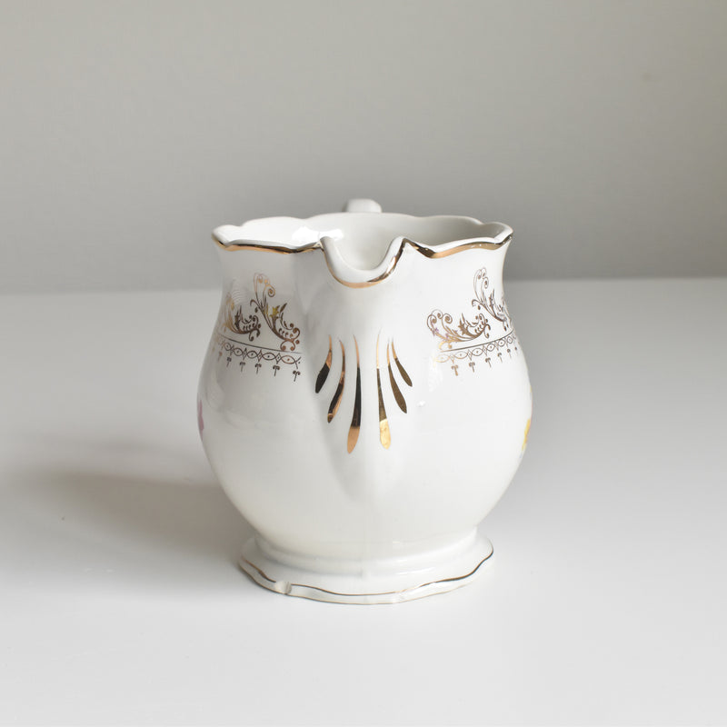 Vintage Creamer Digoin & Sarreguemines Arabesques
