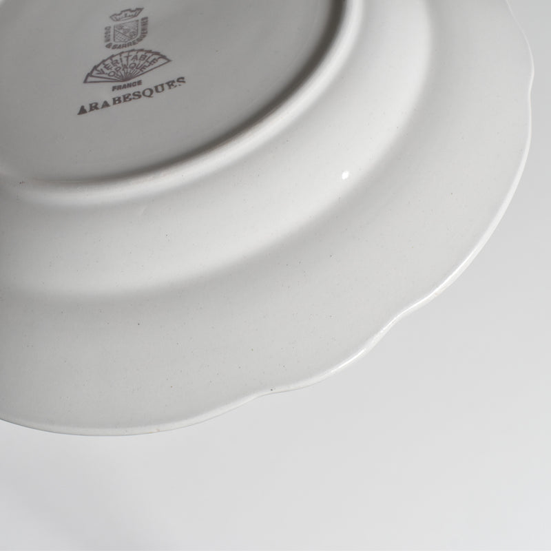 ヴィンテージデザートプレート ディゴワン＆サルグミンヌ Arabesques (アラベスク） A