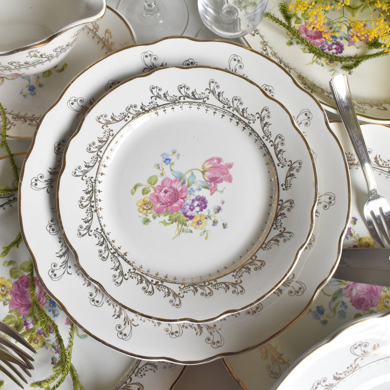 ヴィンテージデザートプレート ディゴワン＆サルグミンヌ Arabesques (アラベスク） B