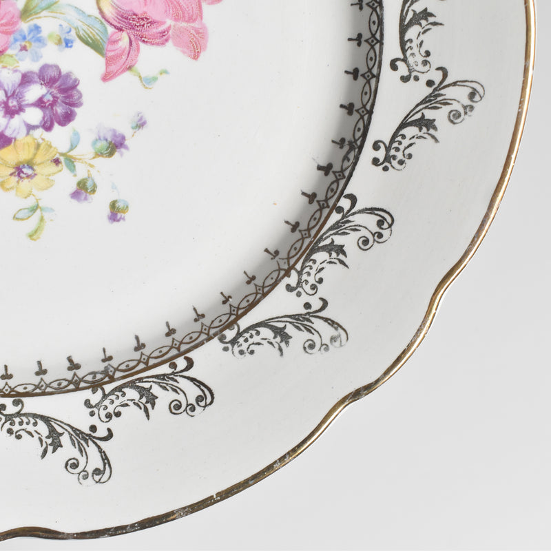 ヴィンテージデザートプレート ディゴワン＆サルグミンヌ Arabesques (アラベスク） B