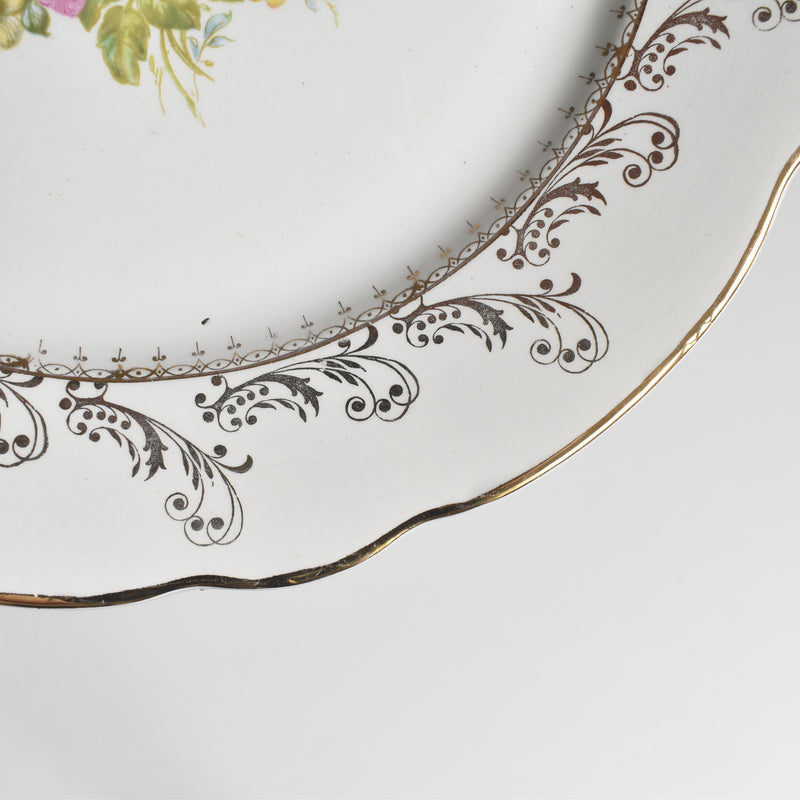 Vintage Plate Digoin & Sarreguemines Arabesques B
