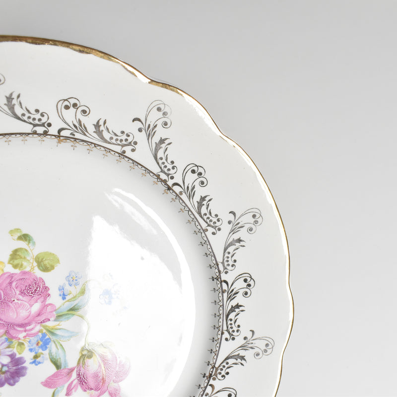 Vintage Plate Digoin & Sarreguemines Arabesques B