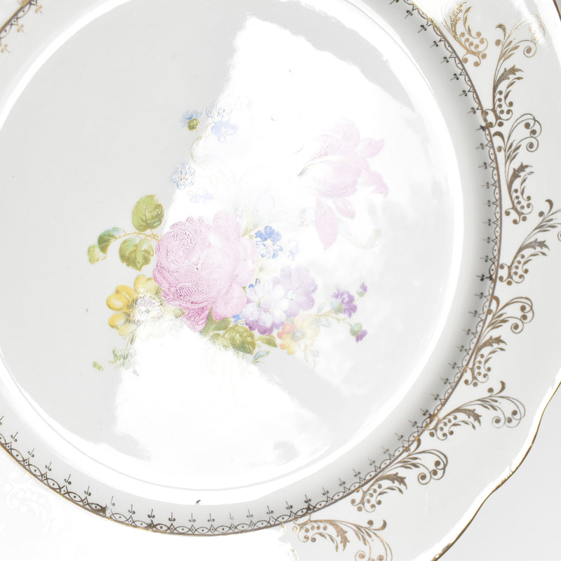 Vintage Plate Digoin & Sarreguemines Arabesques B