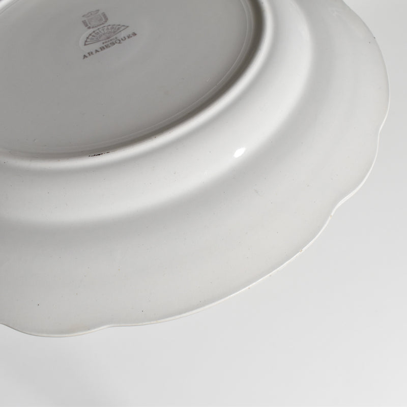 ヴィンテージプレート ディゴワン＆サルグミンヌ Arabesques (アラベスク） E